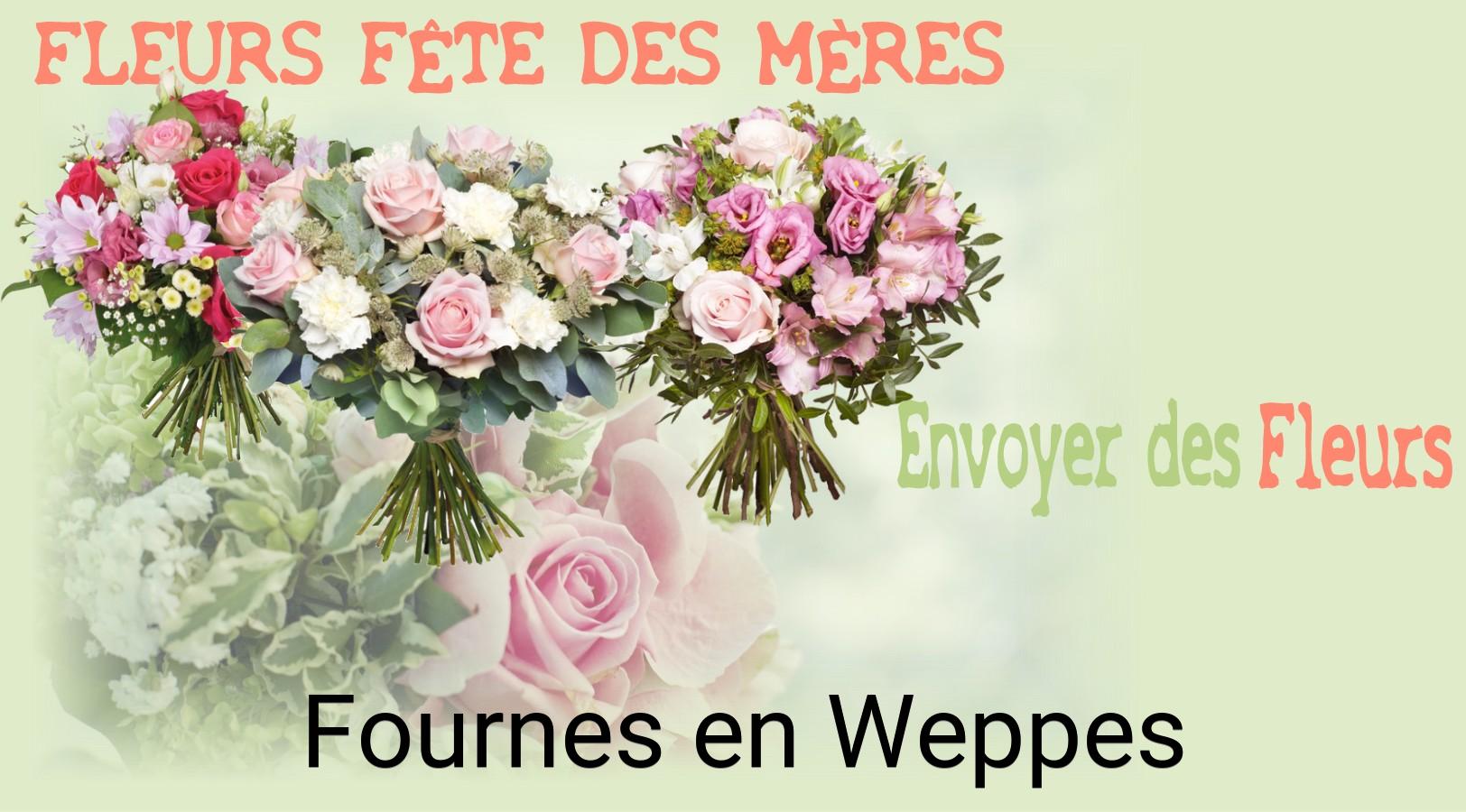 Bouquet de Fête des Mères livré à Fournes-en-Weppes